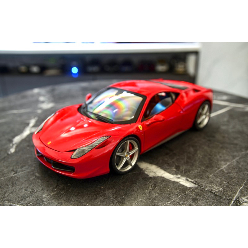 法拉利 458  1:18 Ferrari Hotwheels 風火輪 elite 精緻版 模型車 金屬模型車 保時捷