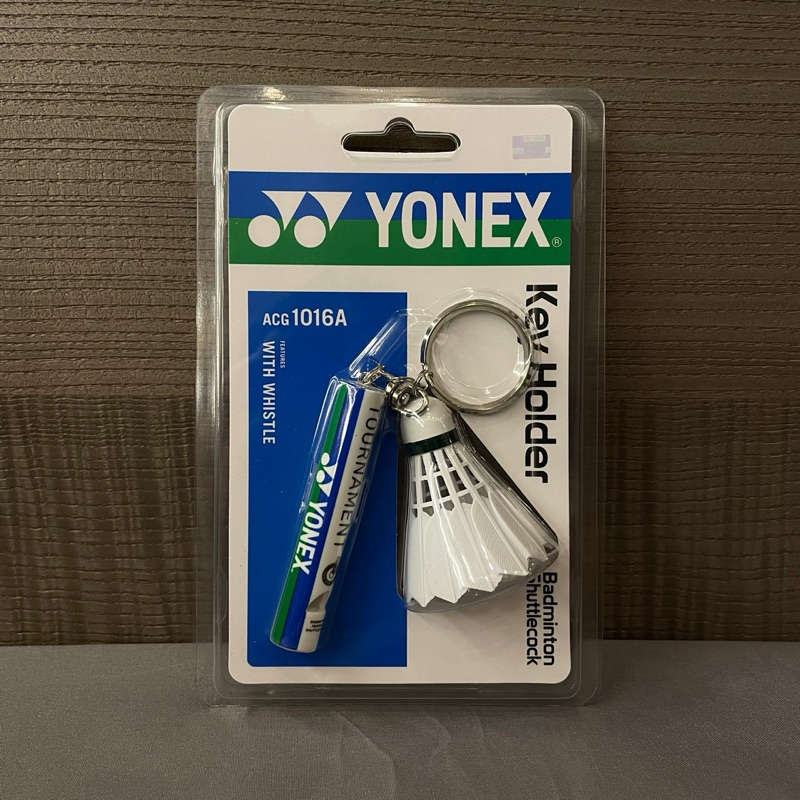 『來回多拍羽網球用品』【現貨】YONEX ACG1016A 羽球造型 哨子 鑰匙圈 配件 交換禮物 日本羽網球正品代購