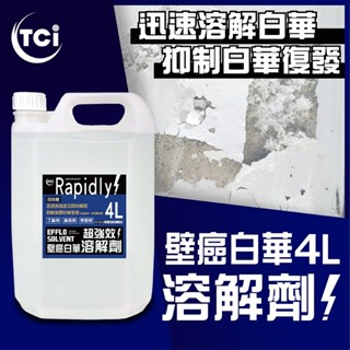 【十田修繕】TCI 日本壁癌白華強效溶解劑 4L 壁癌 白華 乳膠漆 批土 防水 油漆 防水漆 發黴 防黴
