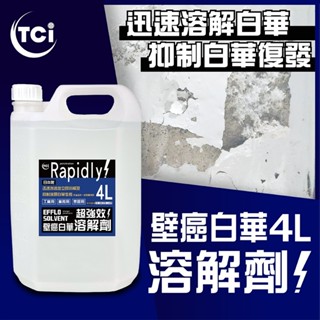 【十田修繕】TCI 日本製 壁癌白華強效溶解劑 4L 壁癌 白華 乳膠漆 批土 防水 油漆 防水漆 發霉 防霉