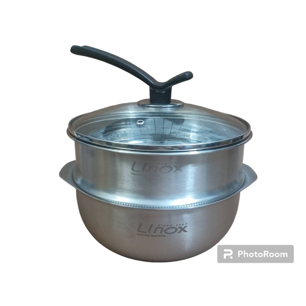 【有發票】LINOX 316不鏽鋼懸浮氣膜不沾蒸鍋 20CM 湯鍋 陶晶湯鍋 IH爐適用