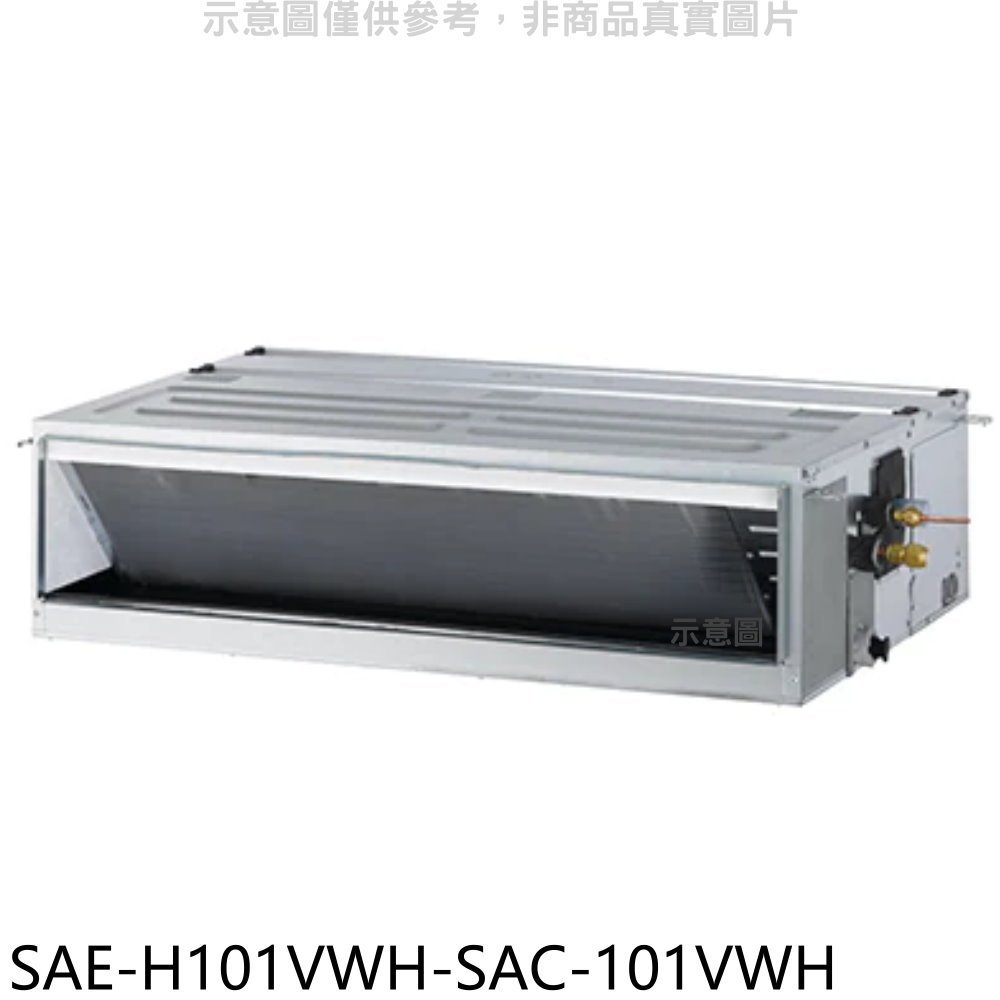 SANLUX台灣三洋【SAE-H101VWH-SAC-101VWH】變頻冷暖吊隱式分離式冷氣(含標準安裝) 歡迎議價
