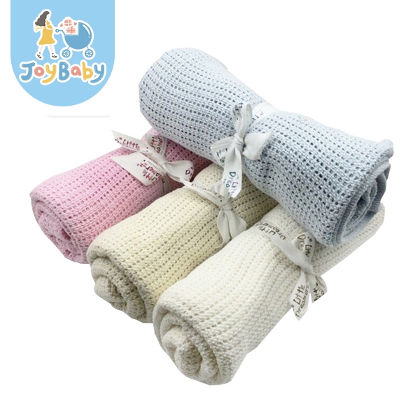 JOYBABY 洞洞毯 包巾 嬰兒被 針織透氣蓋毯