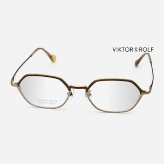 VIKTOR & ROLF 0218 V&R眼鏡｜小臉多角形純鈦眼鏡 男生女生品牌眼鏡框【幸子眼鏡】