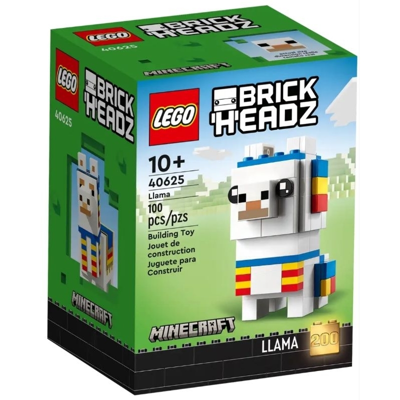 【ToyDreams】LEGO樂高 BrickHeadz 40625 麥塊 駱馬 Minecraft Llama