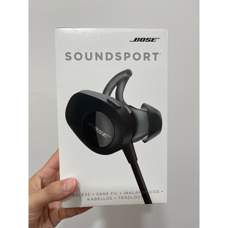 Bose soundsport wireless 黑色藍牙耳機