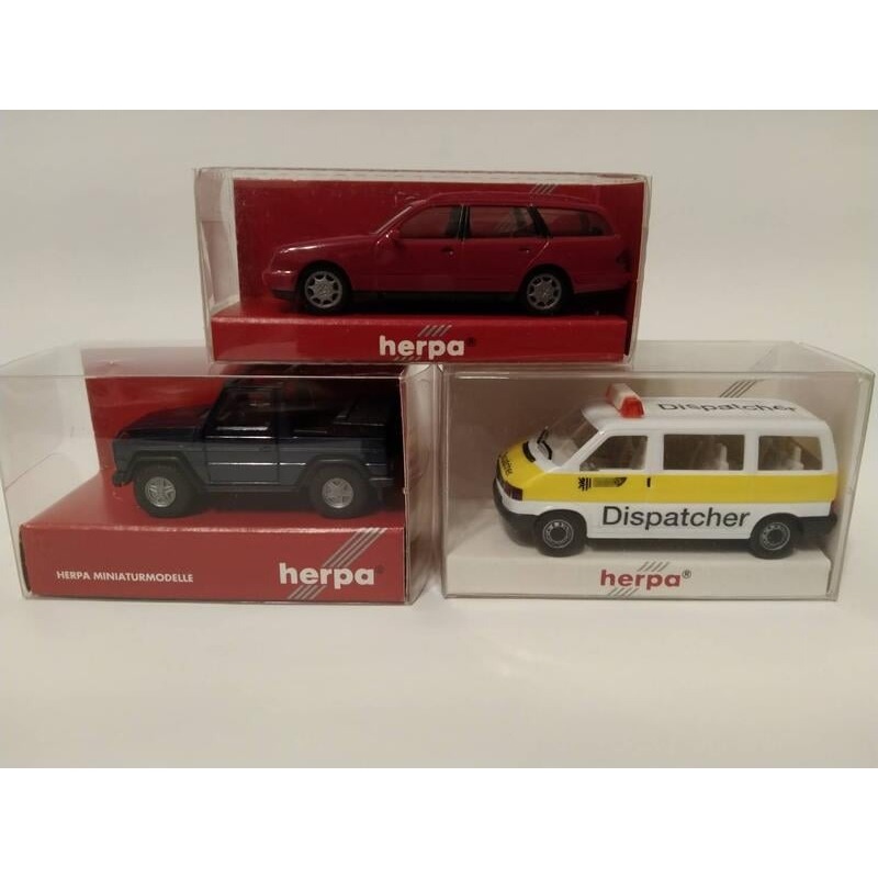 1:87 HERPA VW BENZ E320(3台合售)