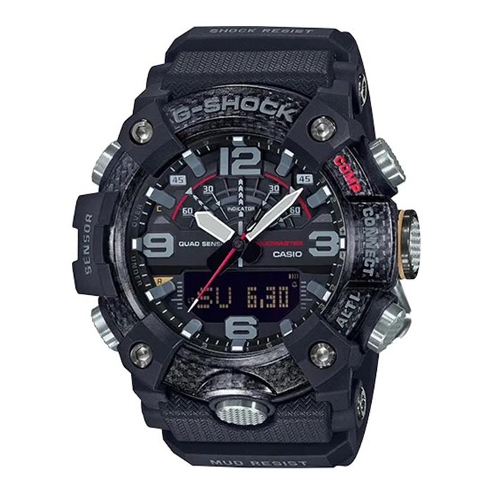 【CASIO】卡西歐 G-SHOCK Mudmaster系列 GG-B100-1A 防泥設計 藍芽連接 雙顯 運動電子錶