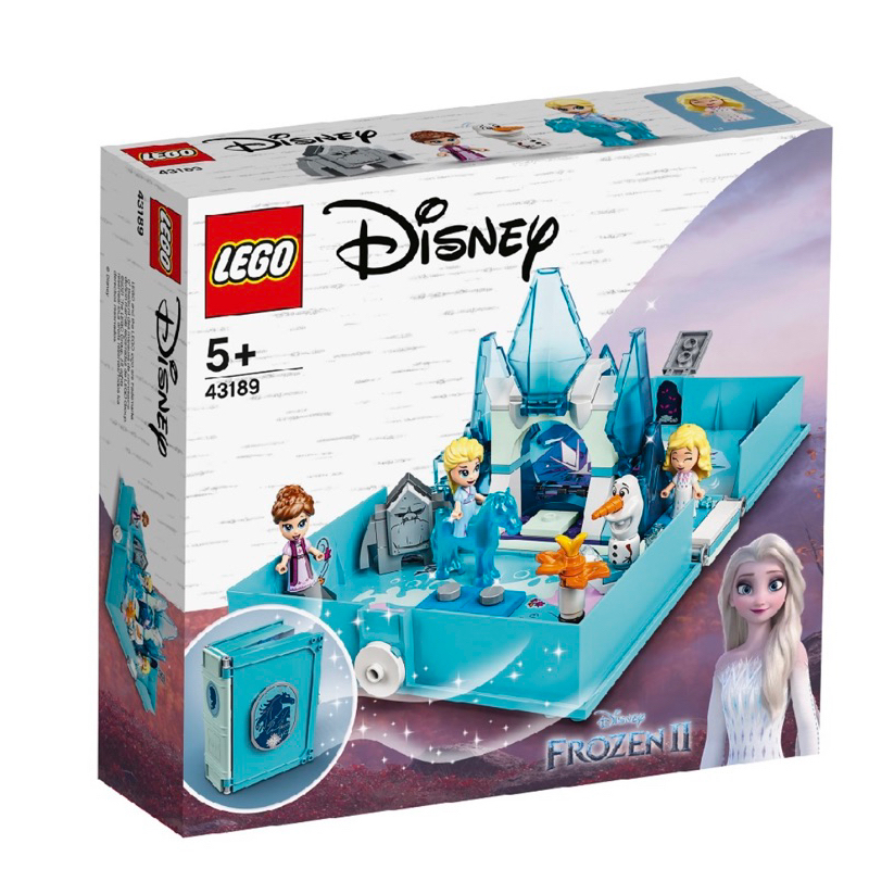 LEGO 二手樂高 迪士尼公主系列 43189 冰雪奇緣2 艾莎與水靈諾克的口袋故事書(冰雪奇緣 迪士尼)