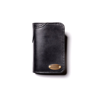 【CABRON】MOUSE HOLE CLASSIC BRASS MEDIUM WALLET 真皮中錢夾
