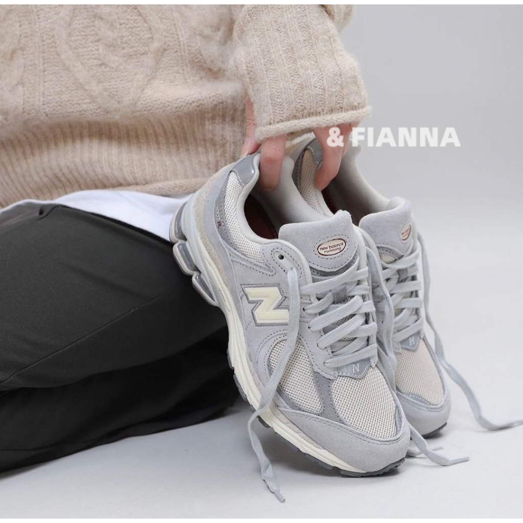 【FianNa】New Balance 2002 奶油底 米灰 NB 2002R 藍灰 灰 M2002RLN