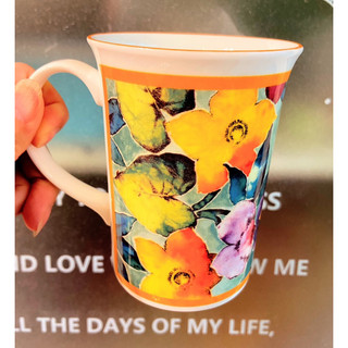 英國百年瓷器#Churchill 邱吉爾骨瓷馬克杯# bone china coffee or tea mug