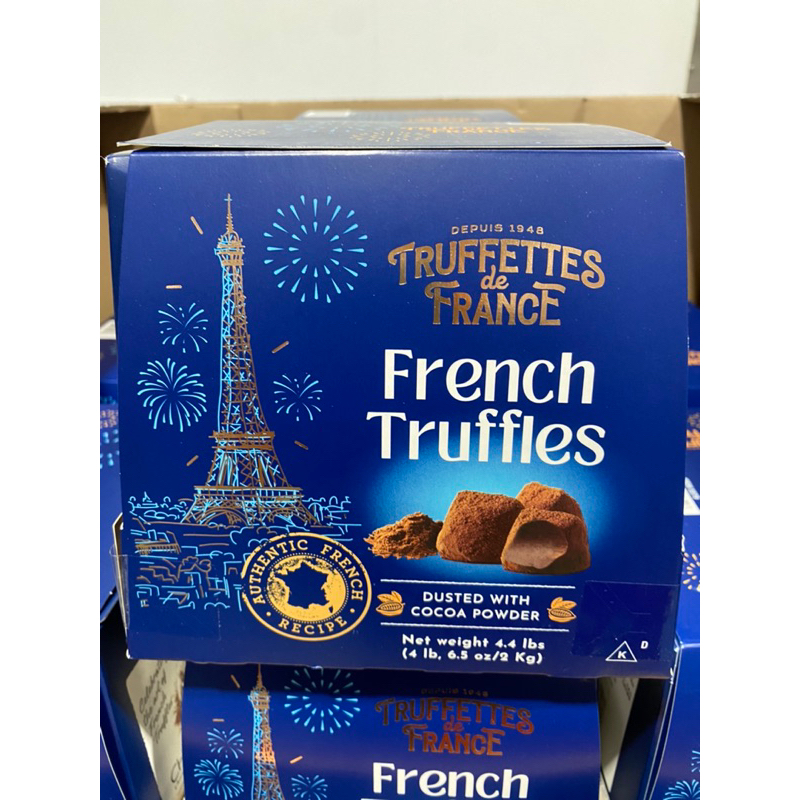 雷丘鋪  Truffettes de France 松露巧克力風味球 1公斤 X 2盒