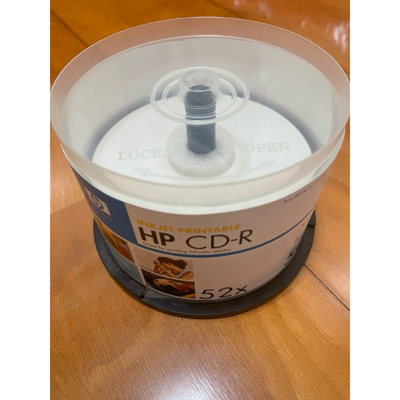 HP空白光碟片 CD-R 52x 21片