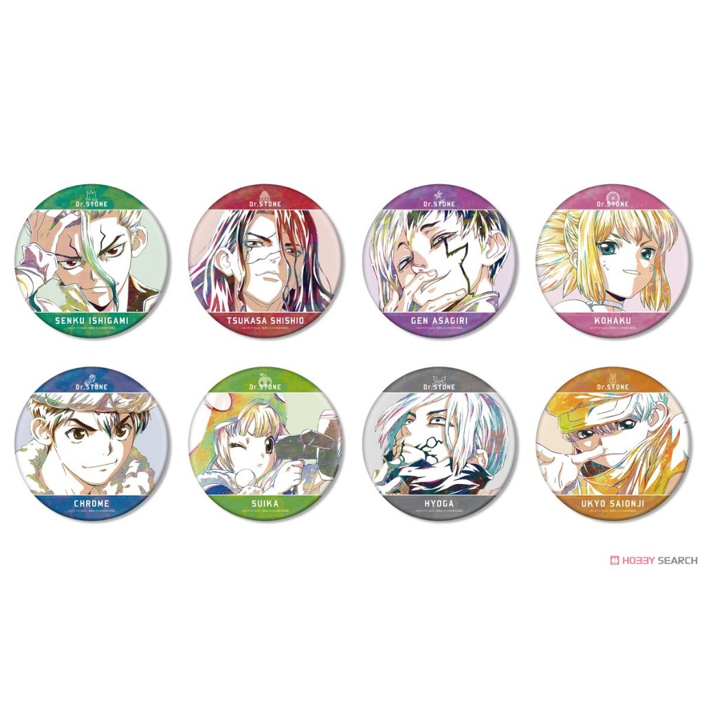 Dr.STONE 新石紀 新石紀元角色徽章 58mm
