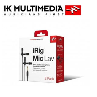 免運『IK Multimedia』iRig Mic Lav 2 Pack 領夾式麥克風 / 歡迎下單寄送門市自取🌹🌹