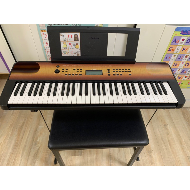 Yamaha PSRE360MA 標準61鍵手提電子琴(含腳架、琴椅、防塵套）