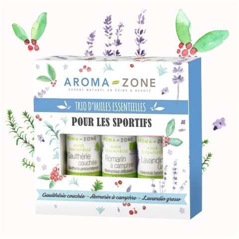 Aroma-Zone│法國 精油盒三重奏-適合運動員精油組🌱→現貨