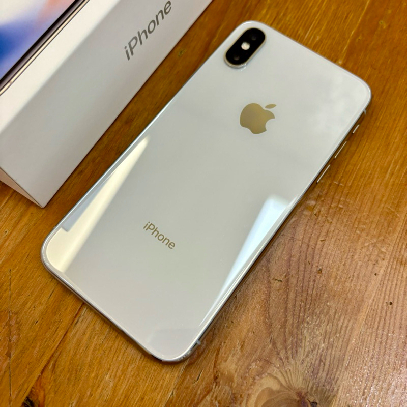 APPLE 蘋果 iPhone X 64G 銀色 (白色) 機況佳