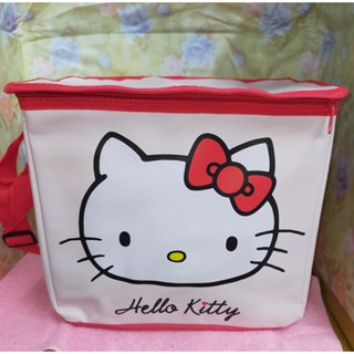 正版 三麗鷗 Hello Kitty 保冰袋 野餐袋 大容量 保溫 餐袋 手提袋 野餐袋 保溫袋