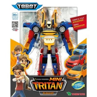 可超取🇰🇷韓國境內版 tobot 機器戰士 特別迷你版 宇宙奇兵 TRITAN 新世紀戰神 三合一合體變形機器人