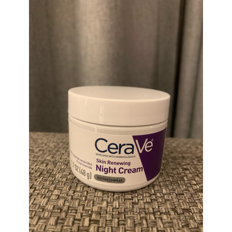 （現貨在台不用等）CeraVe 適樂膚 肌膚更新保濕修復晚霜 48g Skin Renewing Night Cream