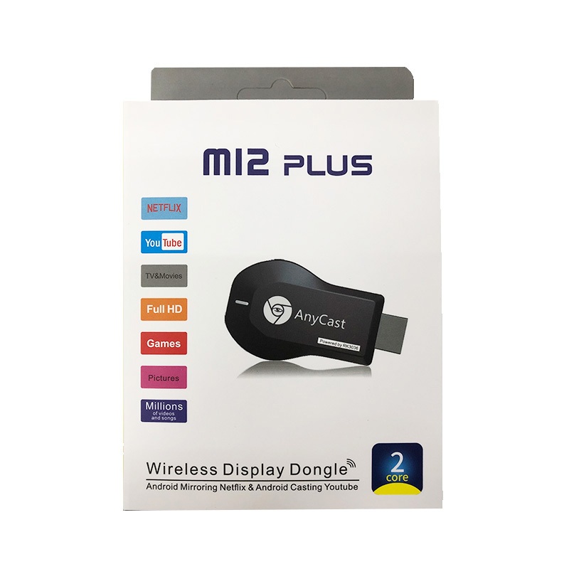 M12 Plus電視棒4K MiraScreen G7 plus雙頻2.4G+5G HDMI無線同屏器手機iphone投