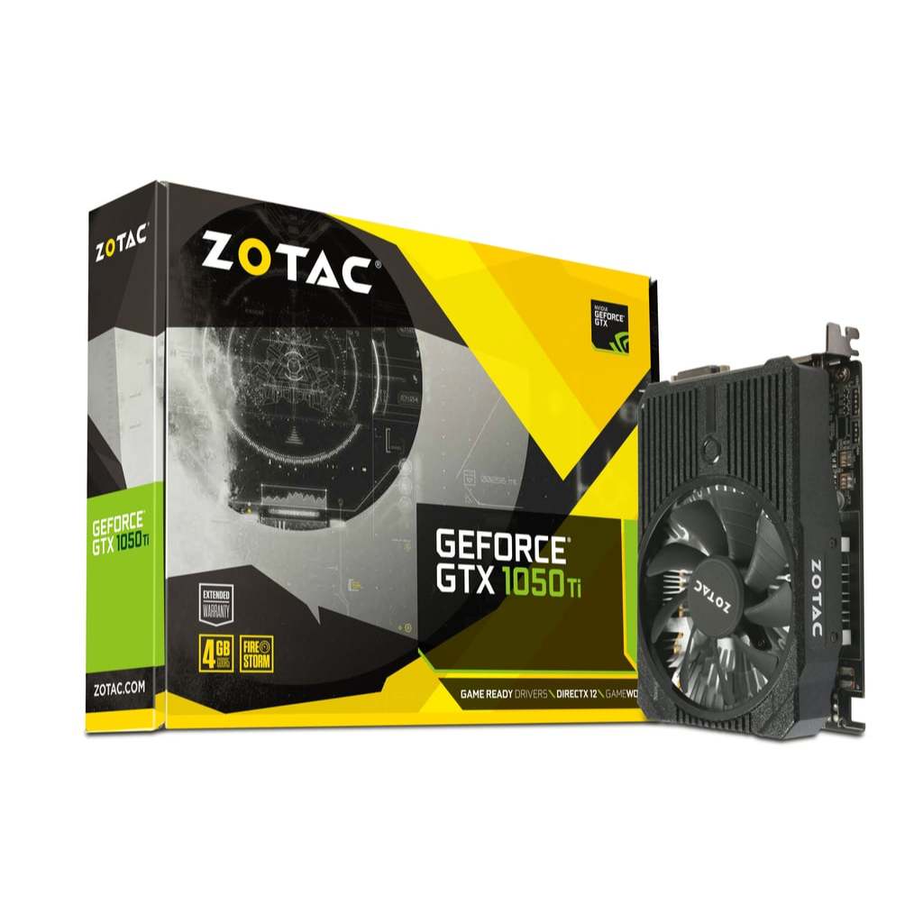 ZOTAC 索泰 GeForce GTX 1050 Ti Mini /4G/GDDR5/顯示卡