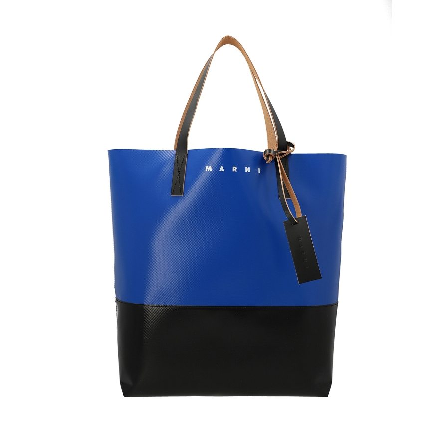 Marni Tribeca 購物袋/托特包 藍色和黑色