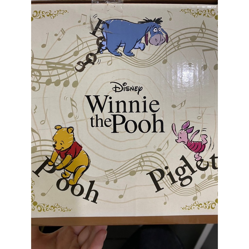 小熊維尼 維尼熊 熊 Winnie the pooh 旋轉 收納櫃 收納盒