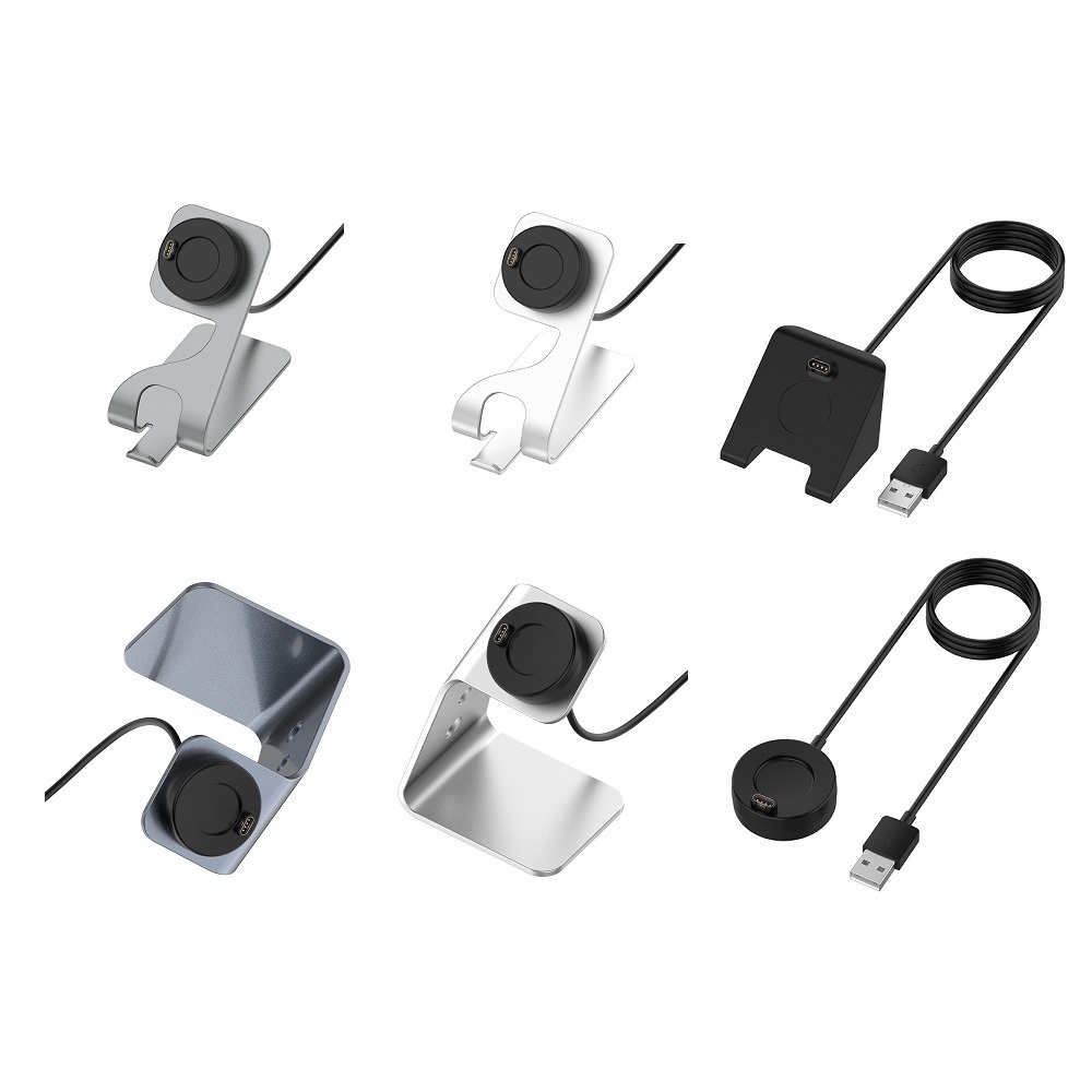 【圓盤立式充電座充】適用 Garmin Forerunner 965 955 255 265 570 970 充電線
