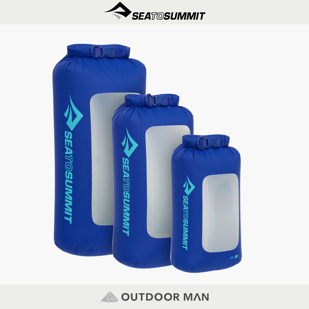 [Sea To Summit] 70D 視窗式輕量防水收納袋-背環 寶藍