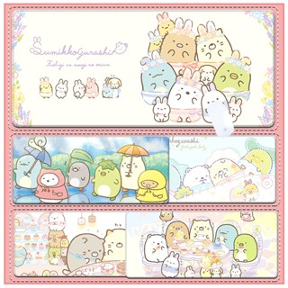 卡通辦公桌墊 100x50CM 客製化 角落生物 超大滑鼠墊桌布 可愛女生用鍵盤墊 生日禮物 皮革防水 團購私人訂製