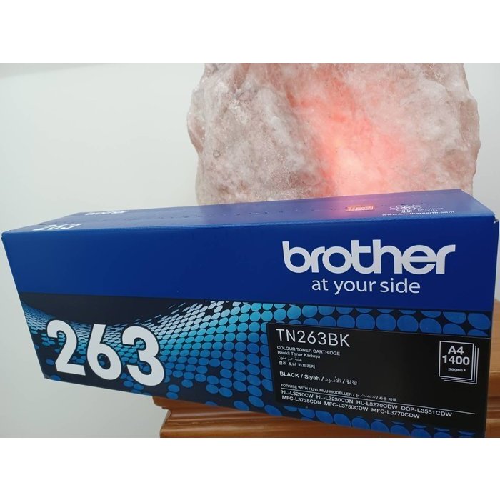 新包裝Brother TN-263 原廠黑色碳粉匣TN-263BK黑 /HL-L3270CDW、MFC-L3750CDW