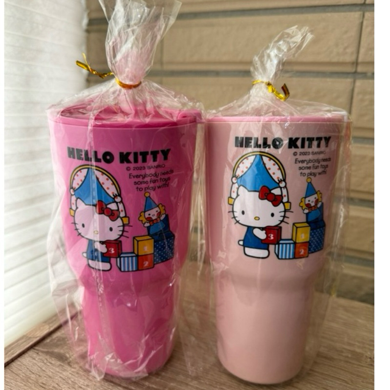 現貨24H內出貨｜正版三麗鷗HELLO KITTY 塑膠冰霸杯｜800cc隨行杯