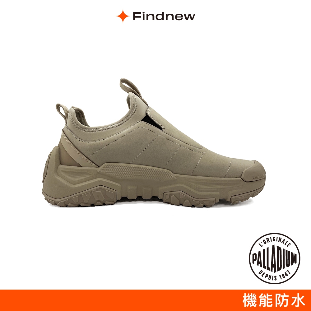 PALLADIUM OFF GRID CUFF WP+防水襪套式懶人鞋 棕 男女共款79030-253【Findnew】