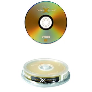 +富福里+ Ritek 錸德 光碟片 DVD+R 8X (240Min/8.5GB) 10片入 CD片 DVD 映像
