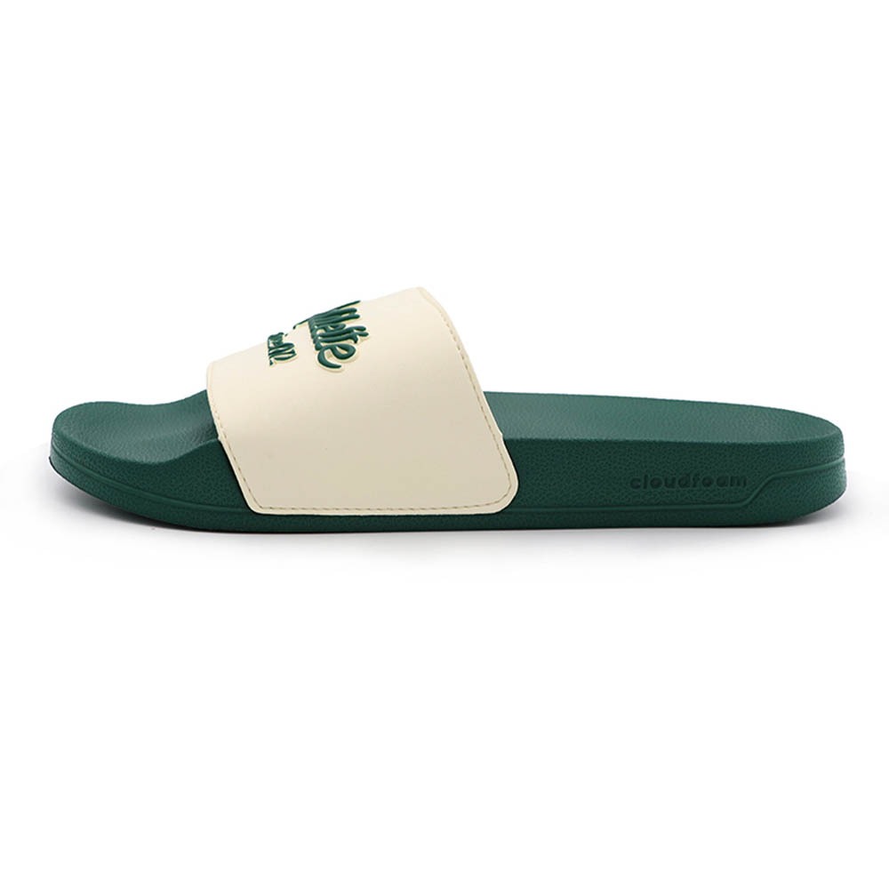 Adidas Adilette Shower 米綠 休閒 輕量 涼拖鞋 運動 拖鞋 男女款 H6133 (GW8749)