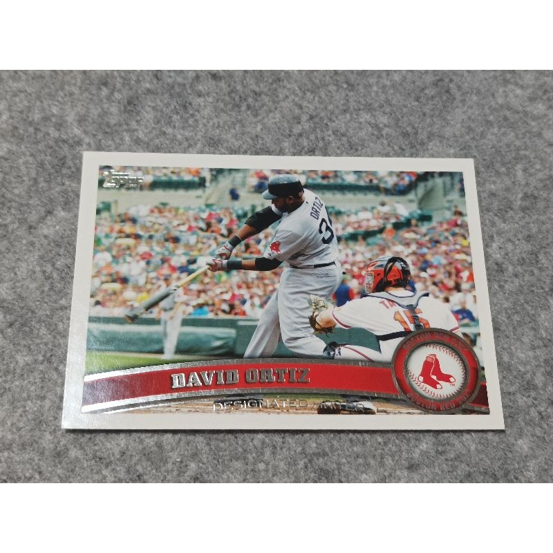 2011 Topps #315 David Ortiz Boston Red Sox 紅襪老爹