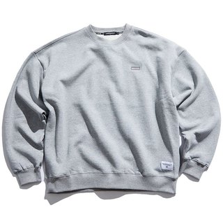 UNDER PEACE 23AW BASIC / OVERSIZE SWEATER 大學T (灰色) 化學原宿