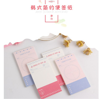 韓式簡約便條本、留言記事本、便簽本、備忘本、隨身筆記本、memo紙