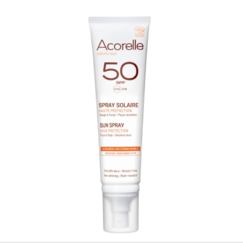 唯有機 全護植萃防曬乳SPF50 法國日光意境防曬 acorelle防曬