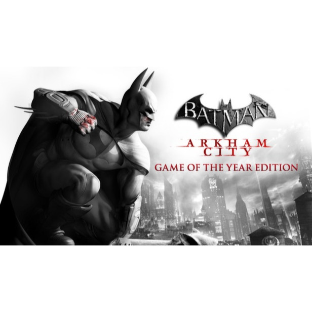 PC STEAM 序號 蝙蝠俠阿卡漢城市 年度版 Batman Arkham City GOTY