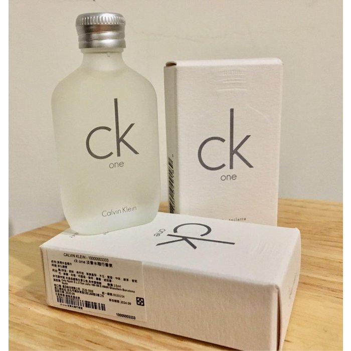 *人人美*Calvin Klein CK One中性淡香水 原廠小香15ml/250ml身體乳