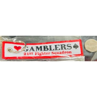 RBF現貨 GAMBLER 21ST KEY CHAIN 鑰匙圈 K-21STSQ