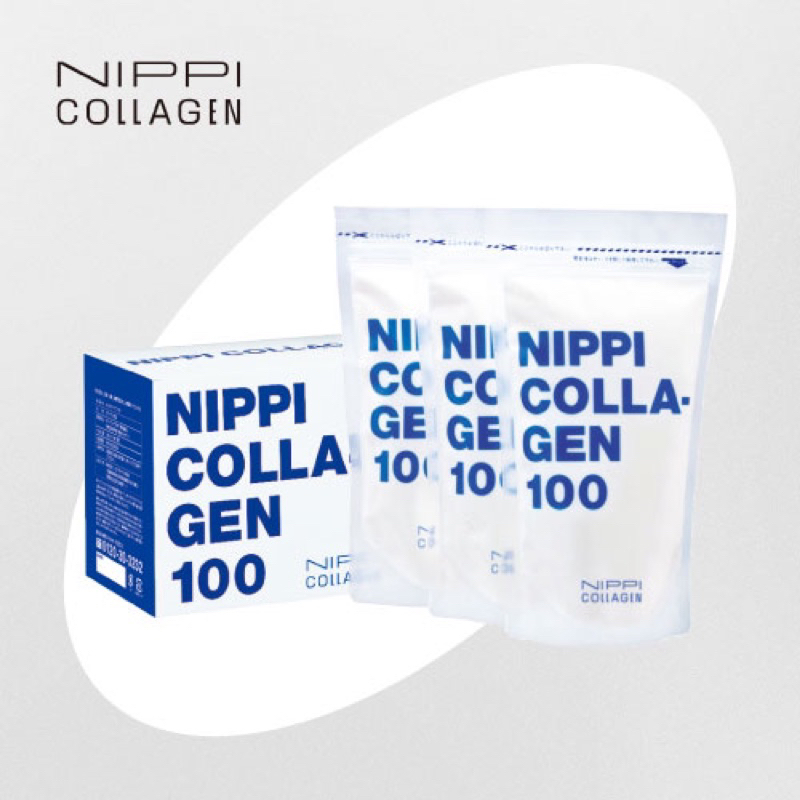 Nippi collagen 100純膠原蛋白胜肽-1盒/110gX3