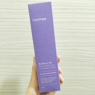 韓國 rooTree︳三分鐘毛孔淨化緊緻洗淨泥膜 120ml