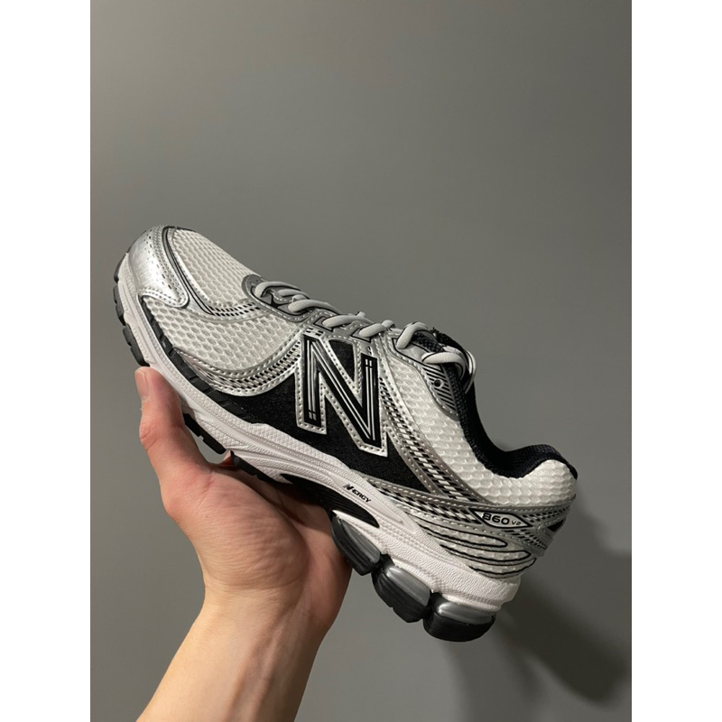 NB New balance 860 v2黑銀Y2K復古球鞋26.5