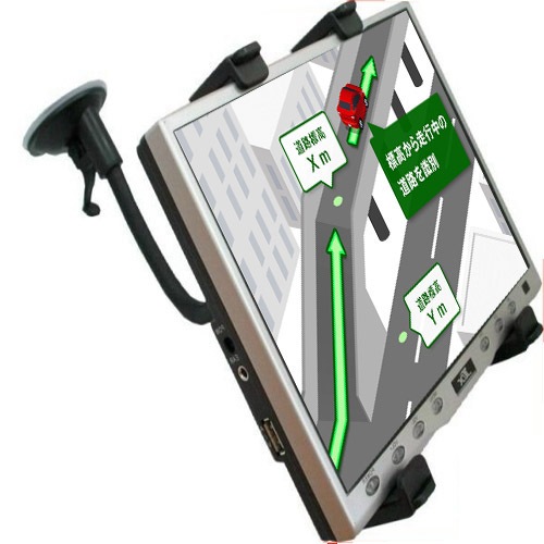 ipad Focus 5D GPS 吸盤 平板電腦衛星導航座平板導航固定座汽車用支架平板衛星導航架安卓平板電腦導航車架