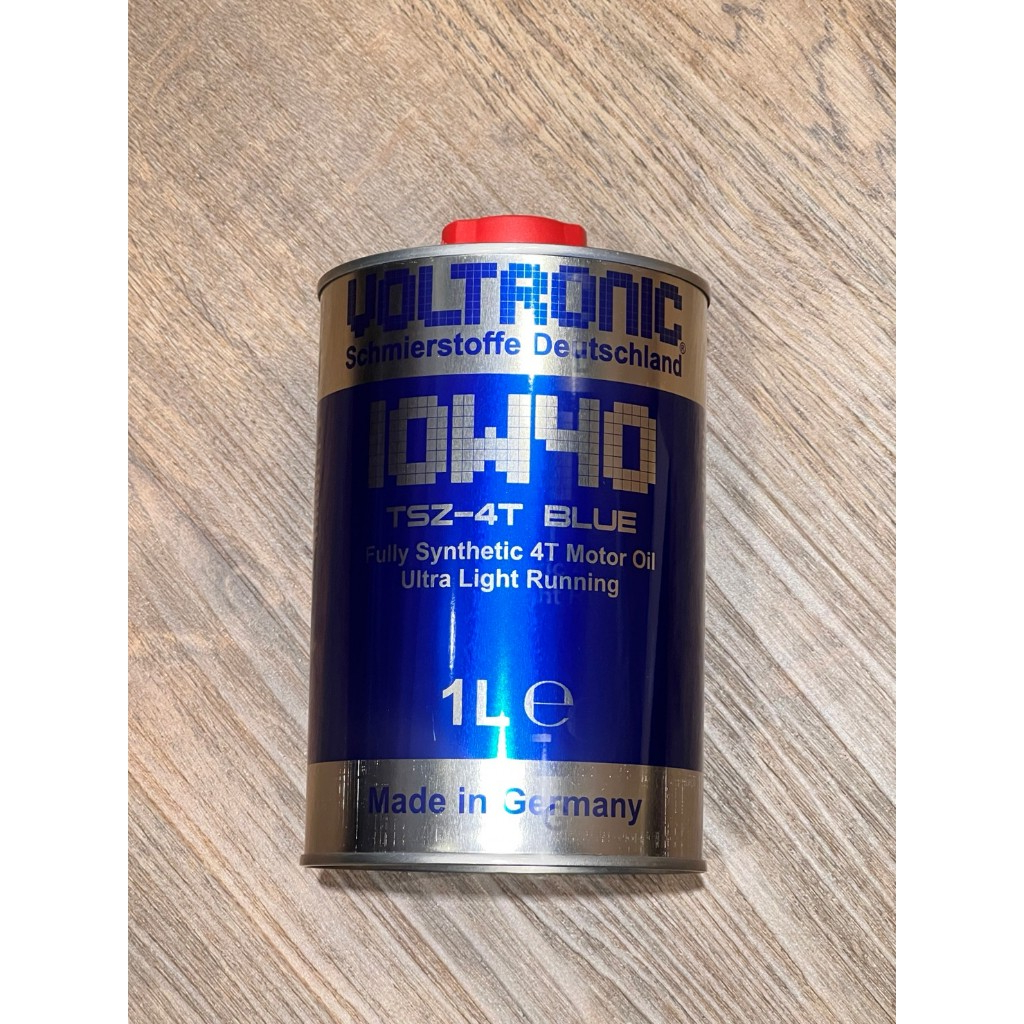 德國 VOLTRONIC 重機 輕檔車 R15 摩德摩托車賽車級潤滑油 TSZ-4T BLUE 10W40 公司貨 免運